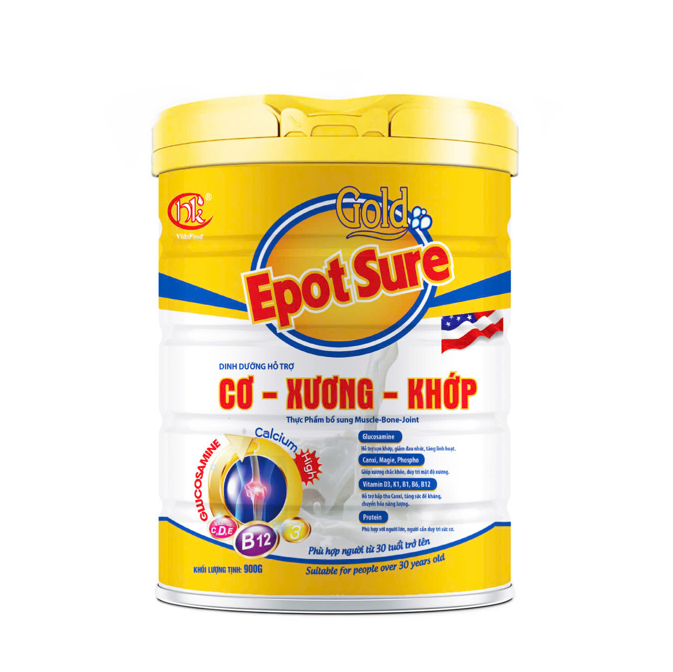 Gold Epot Sure Cơ - Xương - Khớp 900 g
