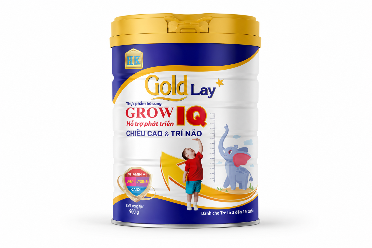 Goldlay Grow IQ 900 g