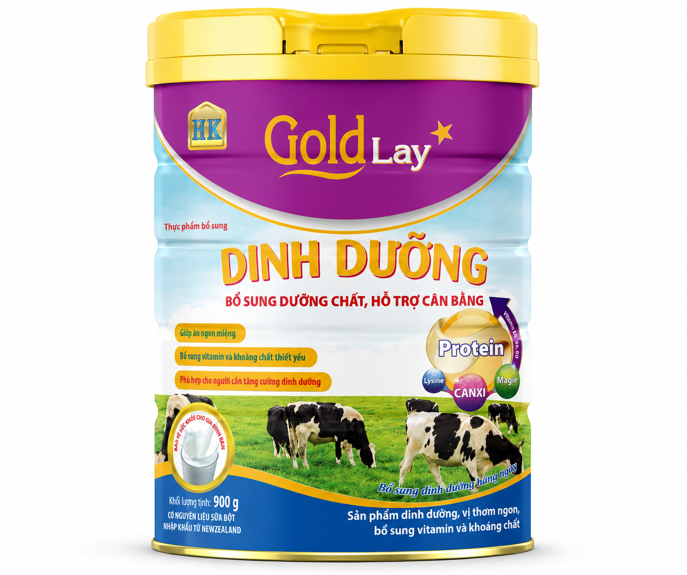 Goldlay Dinh Dưỡng 900 g