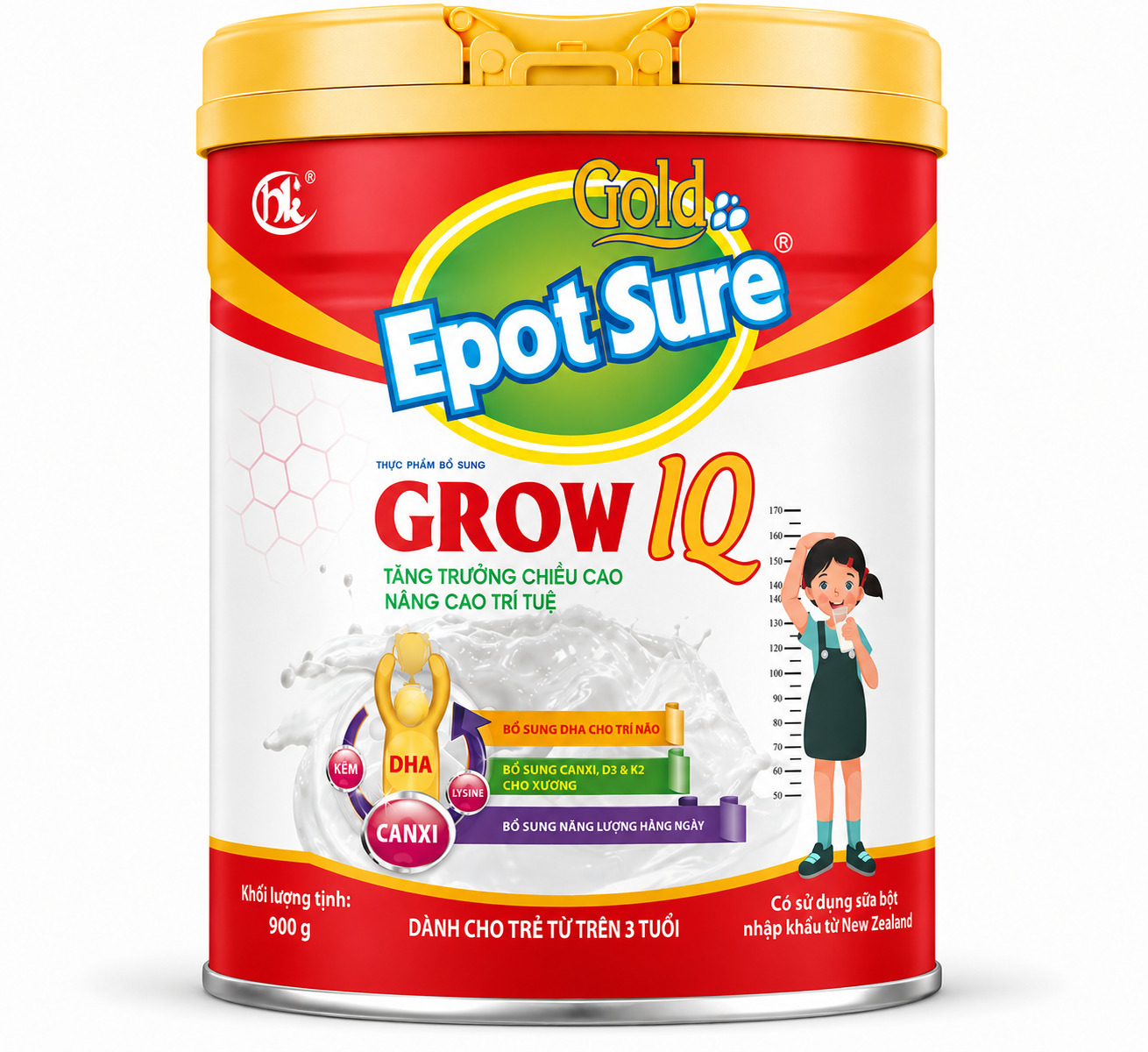 Thực phẩm bổ sung GOLD EPOT GROW IQ 900 g