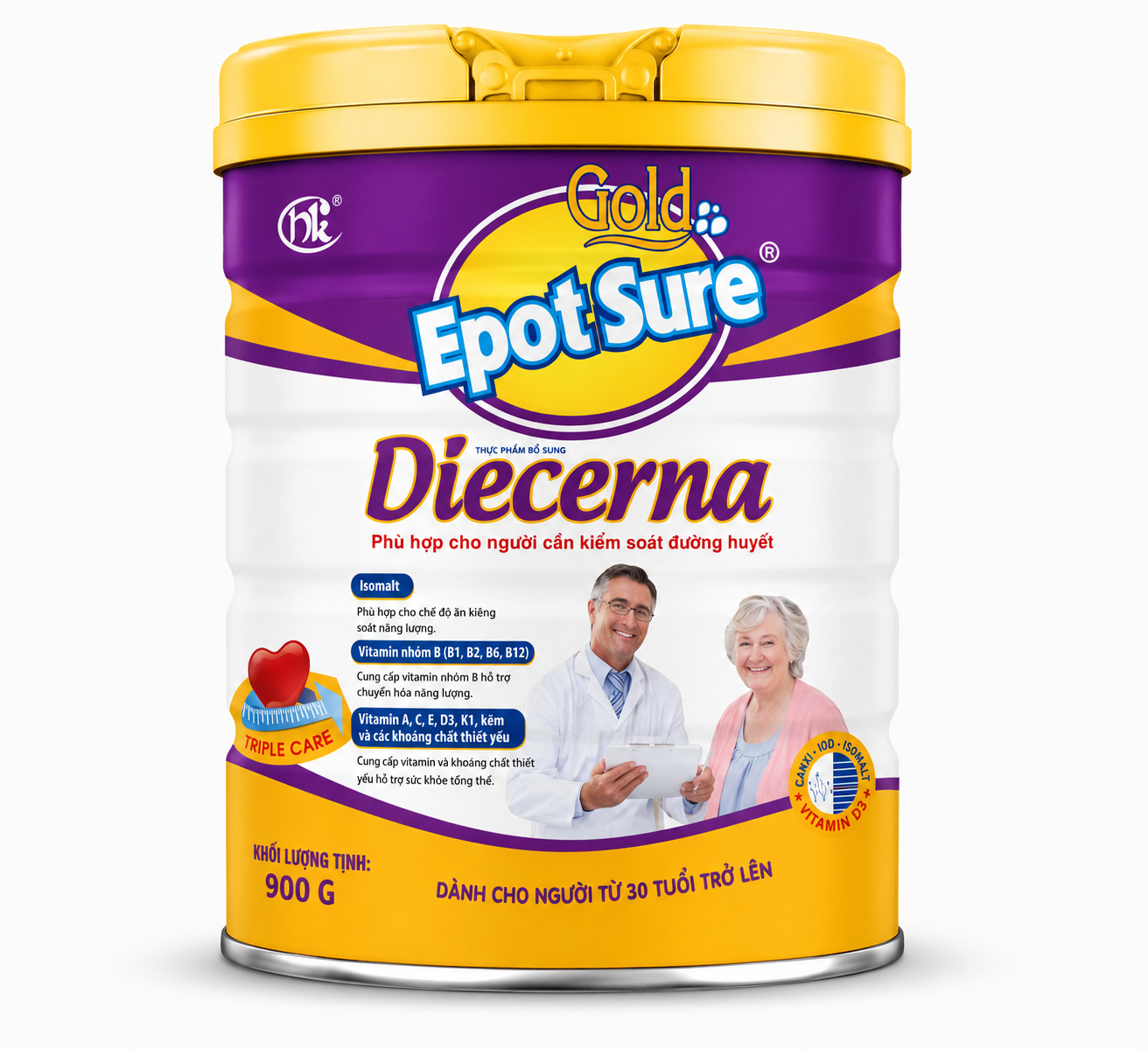 Thực phẩm bổ sung GOLD EPOT SURE DIECERNA 900 g