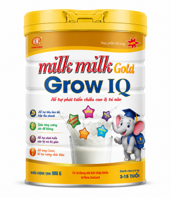 Thực phẩm bổ sung MILK MILK GOLD GROW IQ 900 g