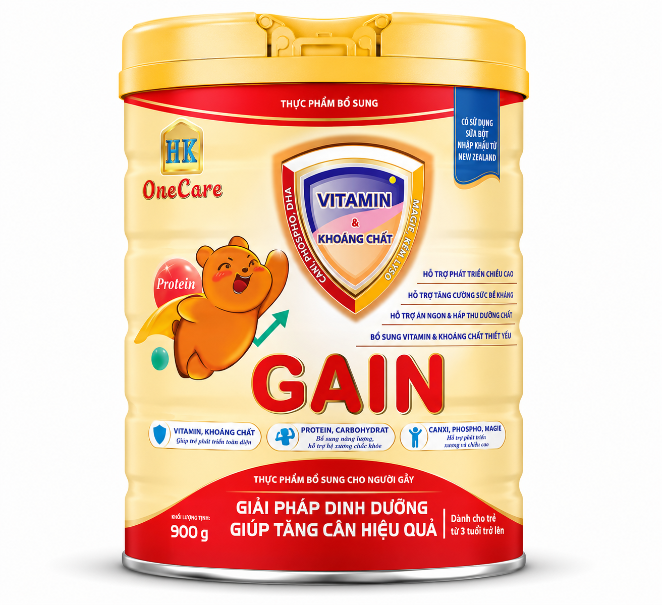 Thực phẩm bổ sung ONECARE GAIN 900 g
